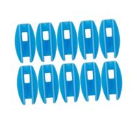 CLISPEED 10 pièces Isolateurs Clôture Électrique pour Poteaux Accessoires Fermiers avec Isolation et Maintien de Fil sans Perte Résistants et Durables Sécurité pour Animaux et