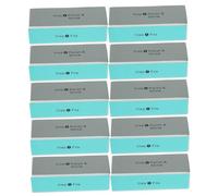 CLISPEED 10 pièces Lot de Blocs Polissoirs EVA à Faces pour Manucure et Pédicure Outils Pratiques pour Limage et Ponçage des Ongles Accessoires Professionnels pour Femmes