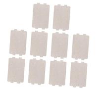 CLISPEED 10 pièces Lot de Plaques Mica Isolantes Résistantes Chaleur pour Micro Ondes Accessoires de Remplacement Faciles à Découper pour Four Combiné et Traditionnel