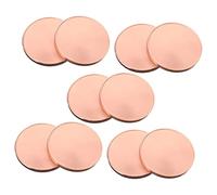 CLISPEED 10 Pièces Monnaies Vides Laiton pour Gravure Blanks Ronds DIY pour Artisanat et Souvenirs pour Bijoux et Spéciaux