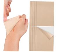 CLISPEED 10 pièces Patch Autocollant Tatouage Blanc Peau Adhésif Réutilisable Non Tissé pour Couverture Cicatrices et Tatouages