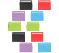 CLISPEED 10 pièces Set Replacement Fader Knobs For Mixer Slider With Rubber Inner Hole Dj Equipment Caps For Audio Mixer Controls