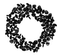 CLISPEED 100 pièces Nez Plastique Triangle pour Peluches DIY Accessoires de Sécurité pour Ours et Lapins Matériaux de Fabrication de Jouets Peluche Texture Souple Noir