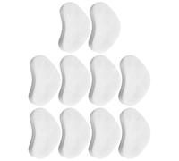 CLISPEED 1000 Patchs Yeux Jetables en Tissu Non Tissé Blanc, Masque Yeux Fait Maison, Rétention D'humidité, Style Classique Délicat pour Soin Peau