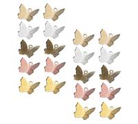 CLISPEED 100pièces Breloques Miniatures Suspensions Pour Bijoux Pendentifs Créatifs à Personnaliser