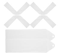 CLISPEED 10pcs Protège-marque-pages en Pvc Transparent avec Trou Perforé pour Protéger Marque-pages et Photos Usage Quotidien