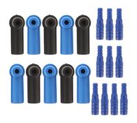 CLISPEED 10pièces Kit de Connecteurs Purgeur de Freins Moto et Voiture Adaptateurs Bleeder pour Remplacement Rapide du Liquide de Frein Raccords Tuyaux Compatibles Multiples Modèles Outil