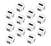 CLISPEED 12 pièces Dés Acryliques Éducatifs de Mathématiques avec Signes Dopération Jouets Ludiques pour Apprentissage Calculs Outils Pédagogiques pour Garçon Fille