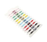 CLISPEED 12 Pièces Lot De Bracelets Avec Motifs De Chrysalides Perles Bijoux Pour Filles Et Tout-petits Cadeaux De Fête De Fées