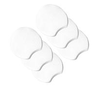 CLISPEED 1200 Coussinets Cosmétiques Jetables en Tissu Non Tissé Blanc, Forme Demi-cercle Épais, Portable et Hydratant, Démaquillage des Femmes et Filles