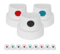 CLISPEED 12pcs Buses de Peinture en Aérosol pour Femmes Artistes, Plastique Solide, Séchage Rapide, pour Projets Extérieurs et Peinture Artistique