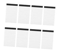 CLISPEED 14 Recharges Papier Lisse A7 7,6 X 12,7 Cm pour Bloc-notes Mini, Feuilles de Recharge pour Agenda, Cahier à Spirale, Prises de Notes, Organisation Bureau et Étude