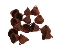 CLISPEED 15 pièces Cloches Vintage Au Style Temple Décorations Suspendues Artisanales pour Maison Jardin et Événements Clair et Design Religieux