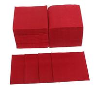 CLISPEED 150 pièces Serviettes Papier Cocktail Colorées Élégantes Jetables pour Réunions et Restaurants Occidentaux Serviettes Table Dîner Utiles et Décoratives