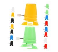 CLISPEED 18pièces Mécanisme De Robot à Remonter Jouet Mécanique pour Jaune Blanc Vert Bleu Noir Rouge