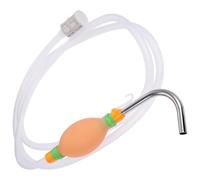 CLISPEED 1ensemble Dispositif Manuel Aspiration Eau pour Filtre Haute Densité Pompe Acier Inoxydable Accessoire Pratique pour Pêcheurs