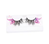 CLISPEED 1paire Faux Cils Fluorescents Glamour Avec Paillettes Effet Pour Et Événements Festifs