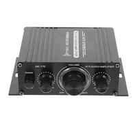 CLISPEED 1pièce Mini Amplificateur Audio Numérique sans Fil Stéréo Compact et Pratique pour Système Audio Domestique et Haut-parleurs Noir