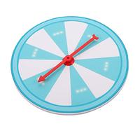 CLISPEED 1Pièce Roue de Prix Chanceuse Support Murale Écriture Effaçable pour Tombola et Jeux de Hasard Amusante pour Adultes