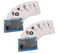 CLISPEED 2 Ensembles Kit Scientifique Animation Lenticulaire pour Garçon Fille Stem pour Expériences Scientifiques et Éducation Précoce DIY Créatif de Physique et Sciences Favorise la