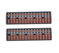 CLISPEED 2 pièces Abacus Traditionnel pour Garçon Fille Petit Accessoire de Comptage Éducatif pour Calcul Mental et Apprentissage Arithmétique Pédagogique pour Garçons et Filles