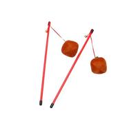 CLISPEED 2 Pièces Baguette pour Chat Citrouille Artificielle Interactif pour Entraînement et Amusement des Félins Design Attrayant pour Lien avec Votre Animal