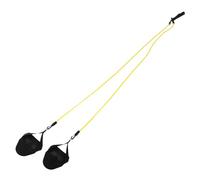 CLISPEED 2 Pièces Bandes de Résistance de Natation pour Entraînement Aquatique et Terrestre Corde Élastique avec Pagaies pour Exercices et Perfectionnement des Compétences LB pour Force