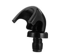 CLISPEED 2 pièces Bouchon Vin Silicone Bouchons Bouteille Étanches Sous Vide Joint Hermétique Facile à Utiliser pour Conserver Vin Rouge et Design Innovant et Compact Noir
