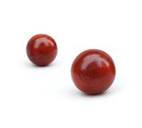 CLISPEED 2 pièces Boules de Massage Bois de Palissandre Lot de Balles Antistress pour Mains Acupression pour Améliorer Circulation Sanguine et Relaxation