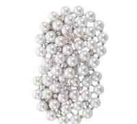 CLISPEED 2 Pièces Broche Fleur Ronde de Cristaux et Éléments Argentés de Clips Bijoux Décoratifs pour Chaussures Sabot Talons Mariage Sandales Élégantes Accessoires Polyvalents et