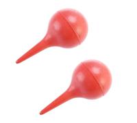 CLISPEED 2 pièces Bulbes de Lavage Auriculaire Caoutchouc avec Embout Effilé Antitraumatique pour Nettoyage Sécurisé des Oreilles de Toute la Famille