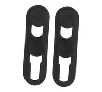 CLISPEED 2 Pièces Cache Caméra Glissant Ultra Mince pour Webcam Avant avec Adhésif Réutilisable pour Smartphone