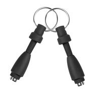 CLISPEED 2 Pièces Cigar Punch Cutter Portable Keychain Stainless Steel Hole Puncher For Smooth Draw Compatible With Various Cigar