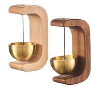 CLISPEED 2 Pièces Cloche Décorative pour Maison Bureau Design Facile à Installer pour Entrées Réfrigérateurs