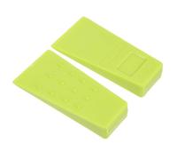 CLISPEED 2 pièces Coin Abattage Plastique Jeu de Cales à Pointes Compact et Léger Outil de Coupe pour Fendre Bois et Diriger Abattage des Arbres Résistant et Réutilisable