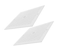 CLISPEED 2 pièces Couvercle de Skimmer de Piscine Plaque de Remplacement Carrée Accessoire de Maintenance pour Piscine Protection Sécurisée et Durable
