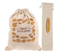 CLISPEED 2 pièces de Rangement pour Réutilisables Lot Cordon Décoratifs et Résistants Organisateurs pour Pains et Pâtisseries