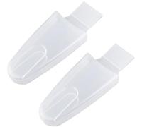 CLISPEED 2 Pièces Étui pour Sécateur de Jardinage en Plastique Transparent Couvercle, Protection Solide et Grosse Capacité pour Outils de Jardin