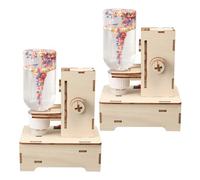 CLISPEED 2 Pièces Kit Éducatif Tornade Simulateur DIY Météo Éducatif Stem pour Garçon Fille Expérience Physique Pratique Matériel Pédagogique pour École Maison 2pcs