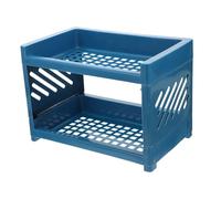 CLISPEED 2 pièces Lit pour Animaux de Compagnie Plastique Lit Double Couche pour Hamsters et Cochons Confortable et Durable pour Sommeil