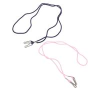 CLISPEED 2 pièces Lot de Cordons pour Moufles Garçon Fille Corde Anti-Perte Douce et Antidérapante Lien Pratique pour Accrocher Les Mitaines Autour du Cou Maintien Sécurisé pour Activités