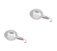 CLISPEED 2 Pièces Louche de Jardin Aluminium Long Manche Outil Polyvalent pour Arroser Fertiliser Plantes pour Amateurs de Jardinage