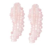 CLISPEED 2 pièces Masque de Sommeil Jade Rafraîchissant pour Yeux Patch Rafraîchissant et Relaxant Masque Portable pour Détente et Massage Oculaire Soin Naturel Anti-poches pour Femmes