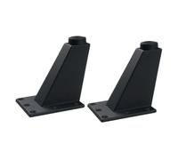 CLISPEED 2 pièces Meuble Réglables Alliage Aluminium de Table Multi-Usage avec Anneau Anti-Rayures Support Solide pour Meuble Cuisine et Armoire Hauteur