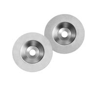 CLISPEED 2 pièces Meule Diamantée pour Affûteuse Angle Disque Abrasif Grains Meule et Résistante pour Affûter Couteaux et Ciseaux Compacte et Portable