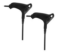 CLISPEED 2 Pièces Outil de Maintenance Roller Skate T Handle Clé T Multifonctionnelle avec Poignée Ergonomique pour Roues de Patins à roulettes et Inline Facile à Transporter Utiliser