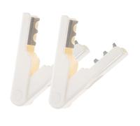 CLISPEED 2 pièces Outil Enlèvement Épines de Rose Pinces Pratiques Abs Souple pour Fleuristes et Amateurs de Jardinage Détail Facile des Tiges et Polyvalent