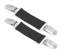 CLISPEED 2 pièces Pinces Cardigan Élastiques Vintage Clips Cols Chandail Multifonctions Accessoires Mode pour Pulls Écharpes et Chapeaux Lot