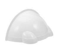 CLISPEED 2 Pièces Plaque Anti-éclaboussures Wc Blanc Déflecteur Urine pour Toilettes Squat Montage Stable et Protection Hygiène pour Toilettes Publiques et Familiales