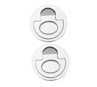 CLISPEED 2 pièces Poignée Trappe Affleurante INOX Poignée Bateau Multifonction pour Trappe Visite Verrouillage Encastré pour Bateau Camping Caravane